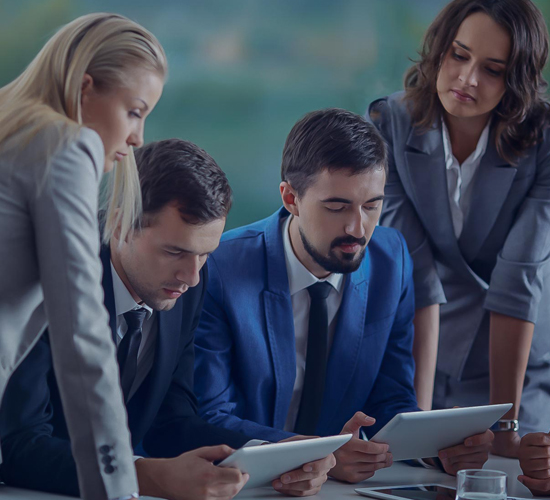 Team working together