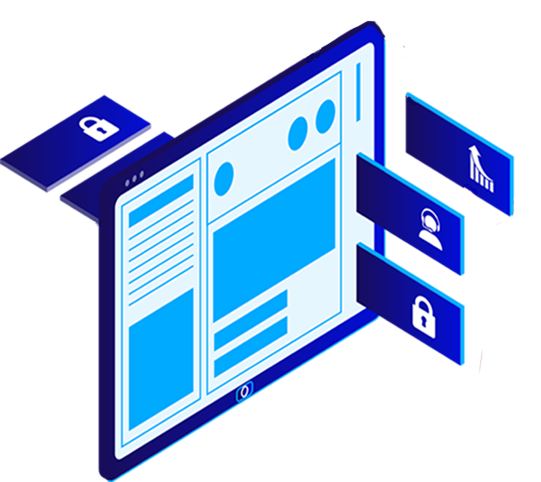 Hosting control tools illustration